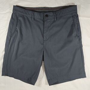 Jachs Men's Flat Front Shorts - Slate Blue